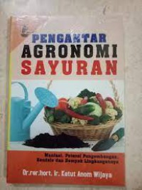 Image of Pengantar Agronomi Sayuran