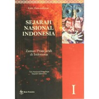 Image of Sejarah Nasional Indonesia 1 : Zaman Prasejarah di Indonesia