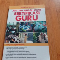 Image of Jitu dan mudah lulus sertifikasi guru