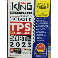 Image of BUKU THE KING BEDAH TUNTAS TES POTENSI SKOLASTIK TPS SNBT +BAHASA INGGRIS 2023 UPDATE PERMEN